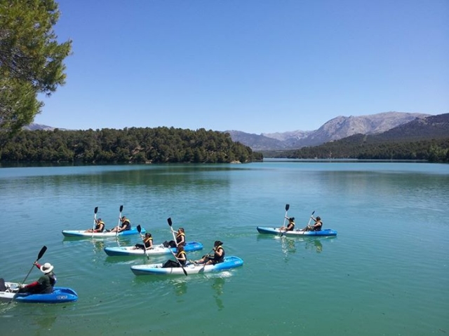 Paseo en piragua